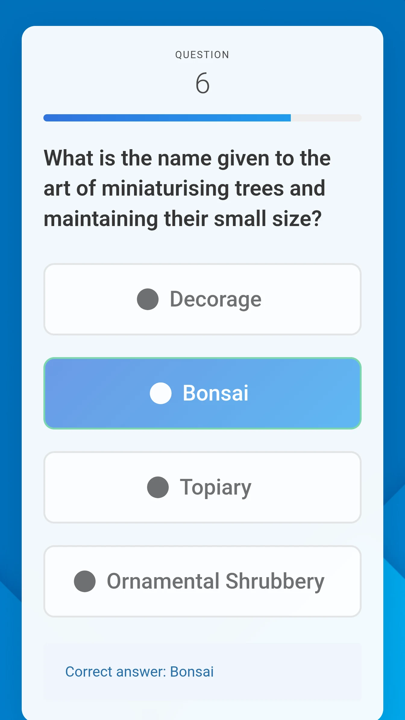 Couch Trivia Quiz party game screenshot