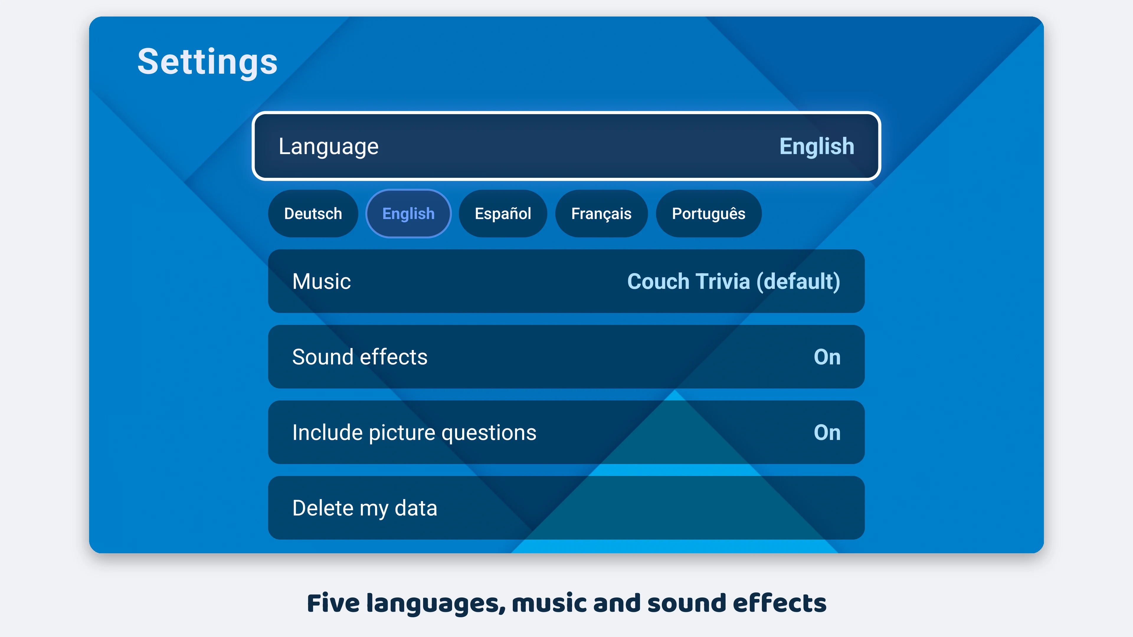 Couch Trivia Quiz party game screenshot